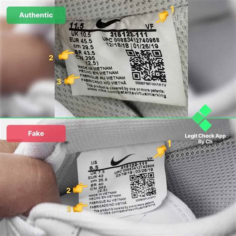 fake or real nike|check nike authenticity.